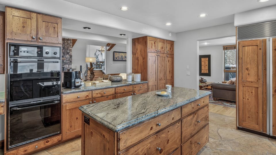 Kitchen, Main Level - Island with countertop space