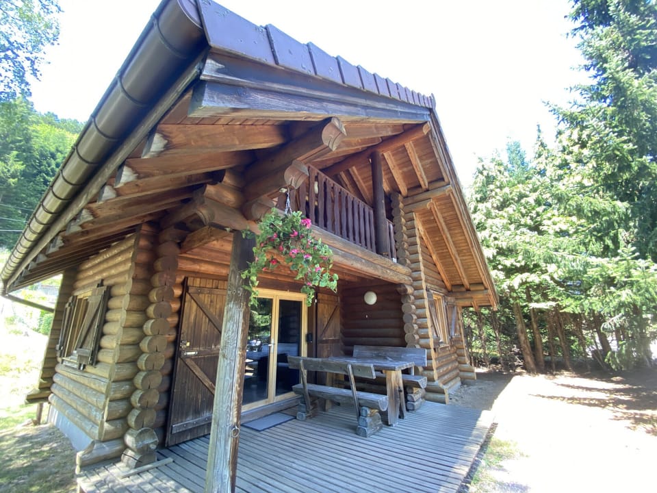 Exterior with terrace, garden and barbecue