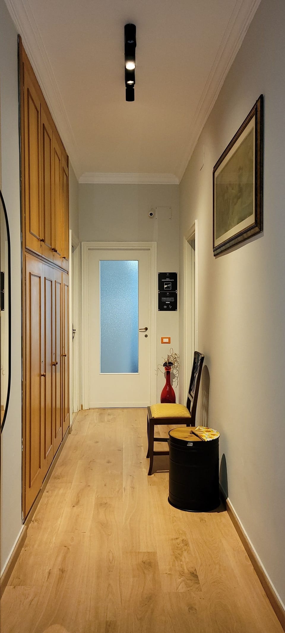 Interior entrance