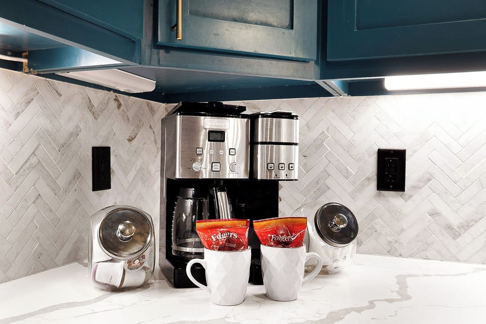 Coffee Station (Pods and Drip Coffee Maker)