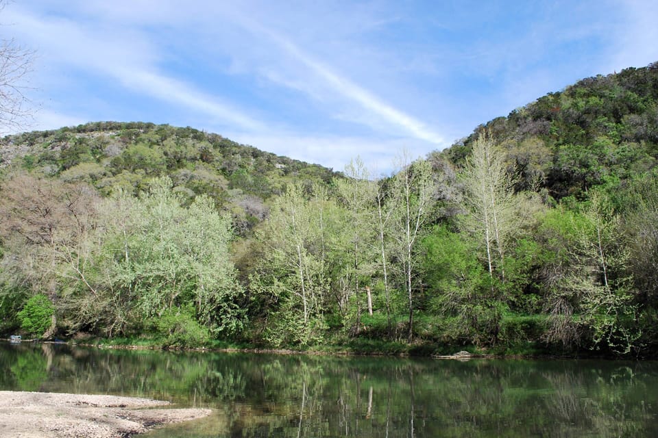 Relax and unwind on a leisurely float down the Guadalupe, soaking in the warm Texas sun and stunning natural beauty.