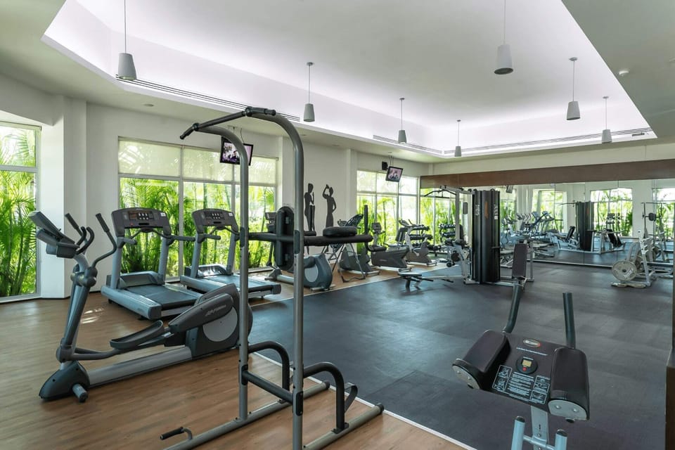 Keep up your work-out rhythms.