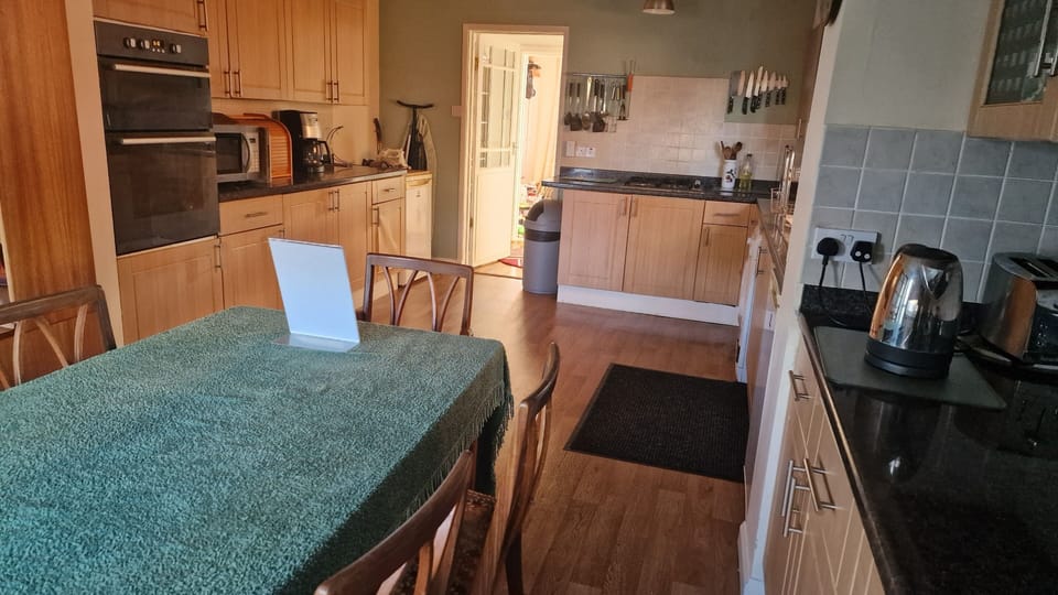 Kitchen and dining area