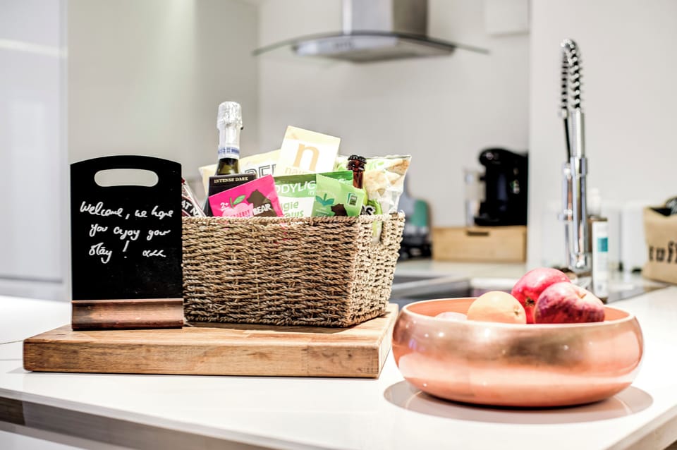 Welcome hamper provided 