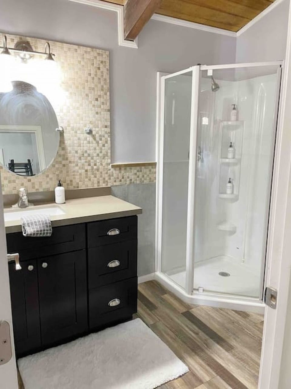 Updated 3/4 bathroom