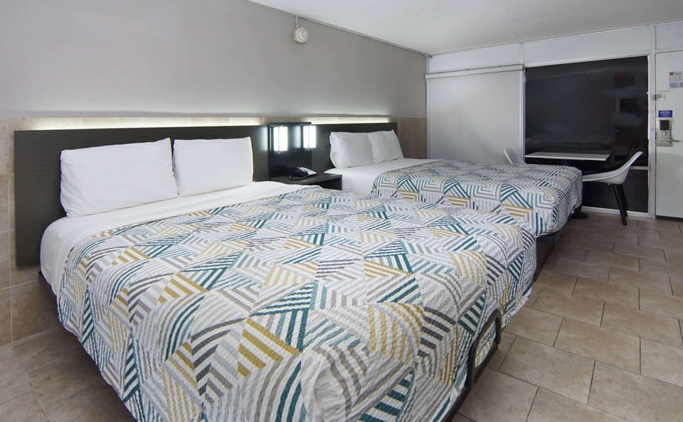 Desk, blackout drapes, iron/ironing board, free WiFi