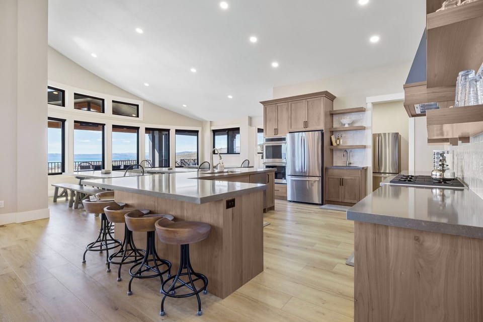 Kitchen south view