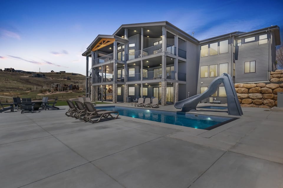 Back yard view of BFG