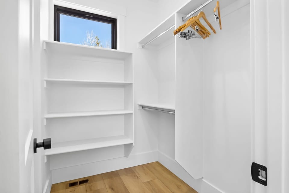 Upper east master walk-in closet