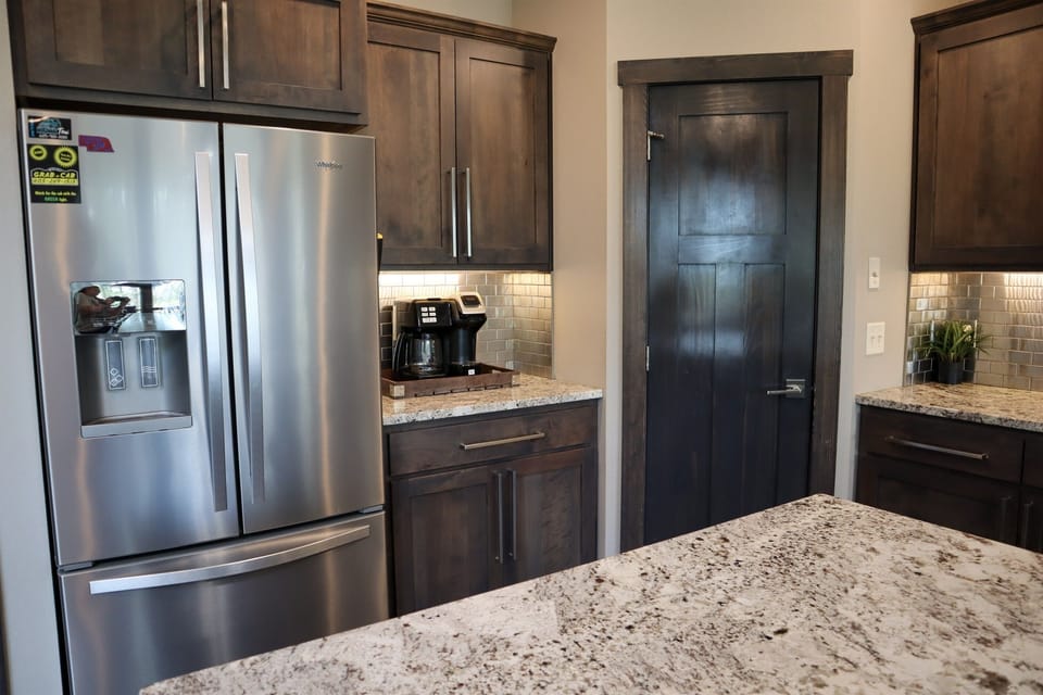 Kitchen and pantry area