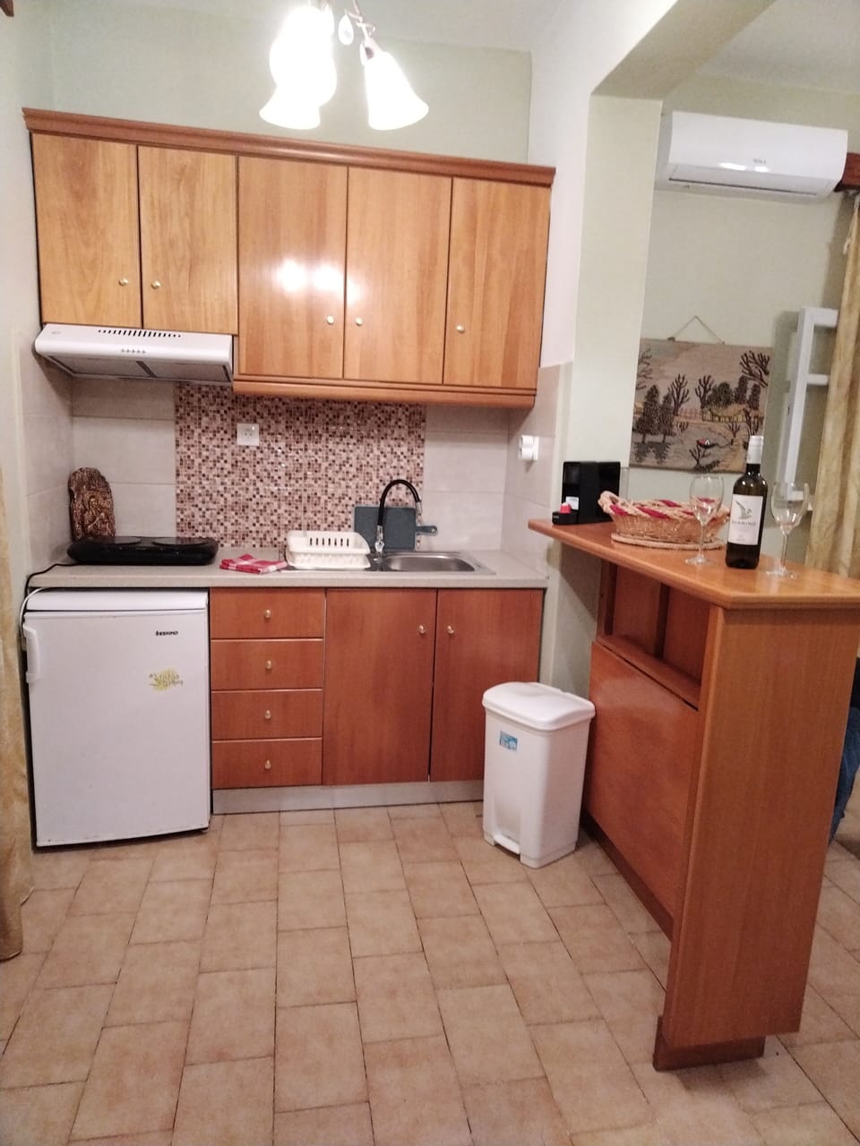 Exclusive Room, 2 Twin Beds | Private kitchen | Espresso maker, fridge, stovetop, electric kettle