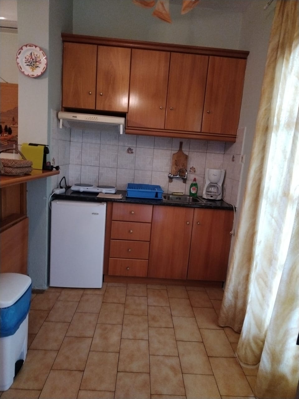 Standard Family Room | Private kitchen | Espresso maker, fridge, stovetop, electric kettle