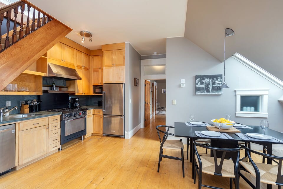 Open-concept living and dining area perfect for entertaining and family dining.