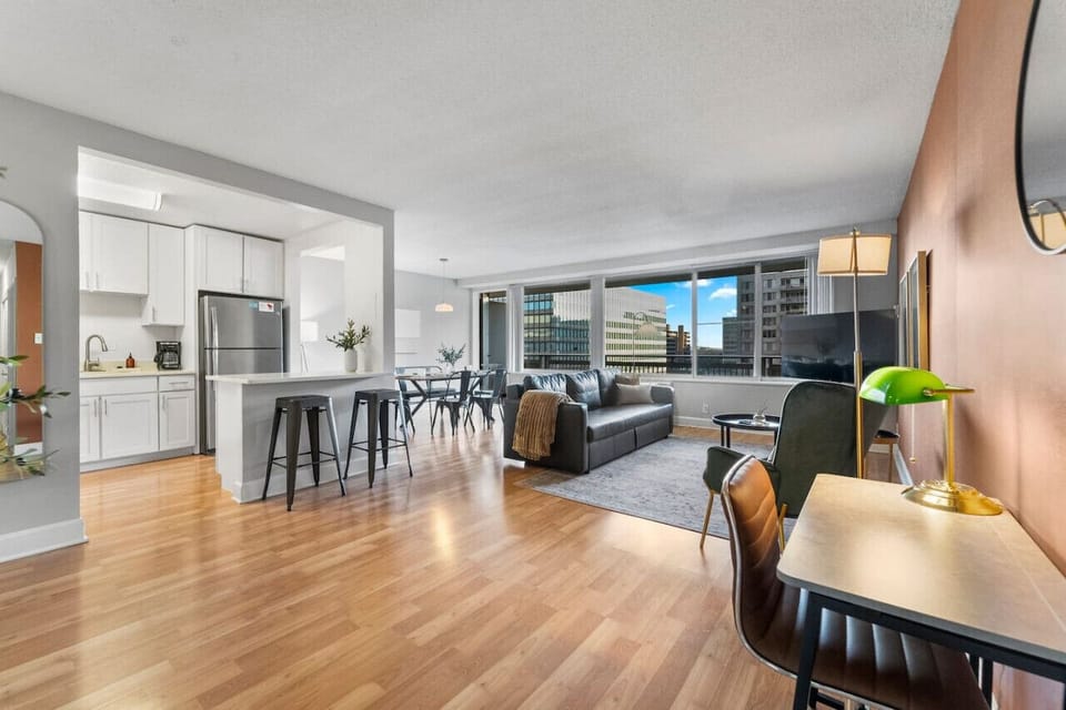 This open-concept living space seamlessly connects the living, dining, and kitchen areas, offering plenty of room for you to relax, entertain, and enjoy quality time with loved ones.