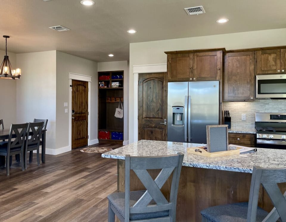 Kitchen and dining