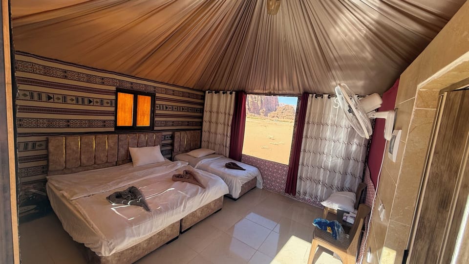 Luxury Triple Room, 1 Bedroom, Private Bathroom, Mountain View | Hypo-allergenic bedding, individually decorated, individually furnished