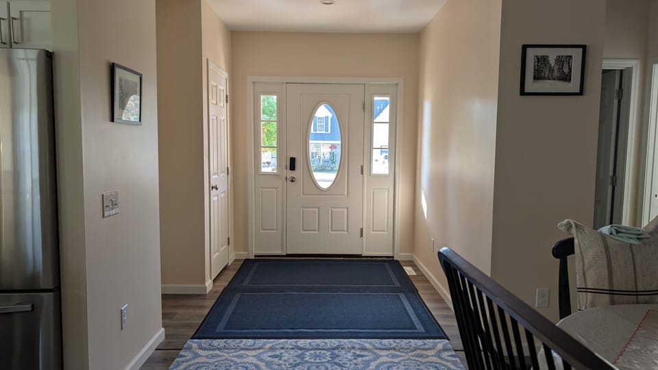 Huge foyer at the entrance of the home