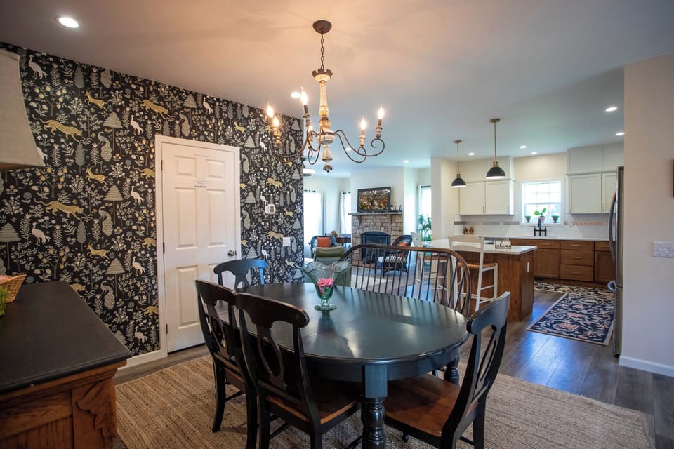 Dining Area with Plenty of space for meals or morning coffee