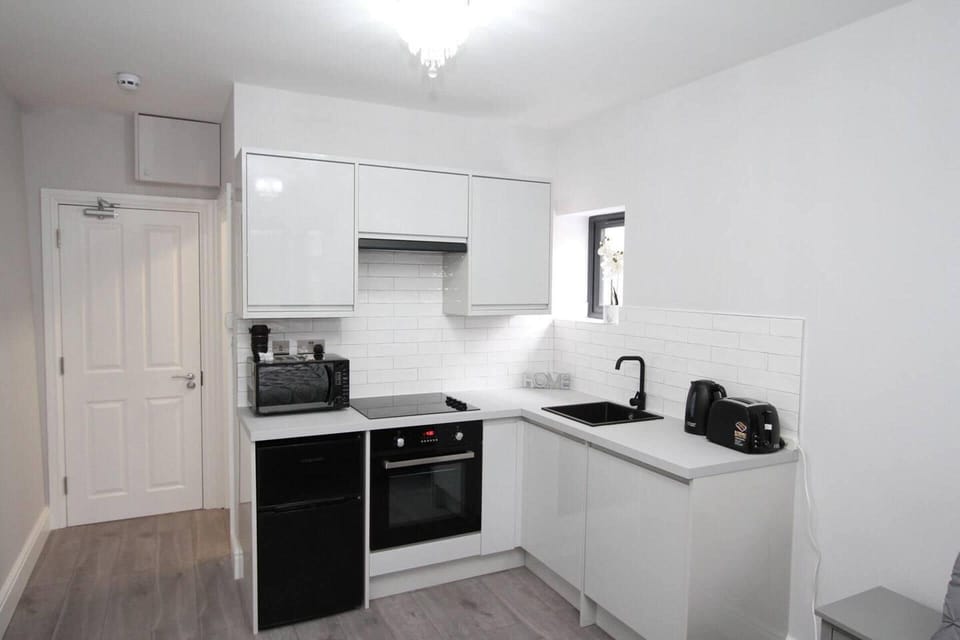 Studio | Private kitchen | Fridge, microwave, oven, stovetop