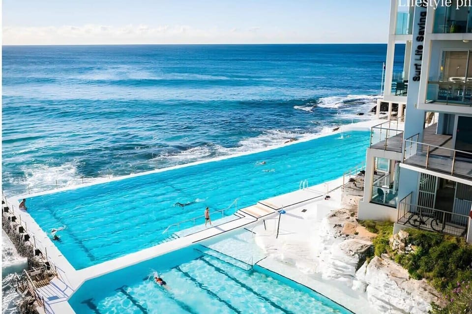 Location Shot: Bondi Ocean Pool and Icebergs