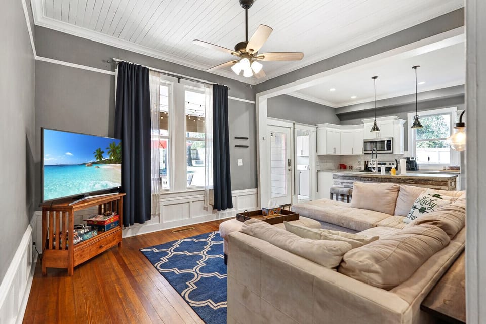 Stylish Open Living Room – Spacious and inviting with cozy seating and a modern touch.