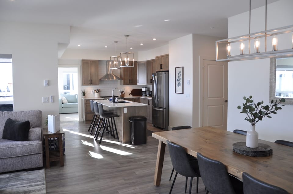 Open layout for spending quality time together as a group
