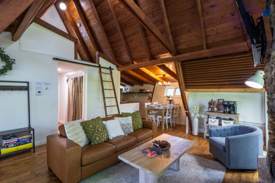 Loft is empty, so the ladder is removed for safety