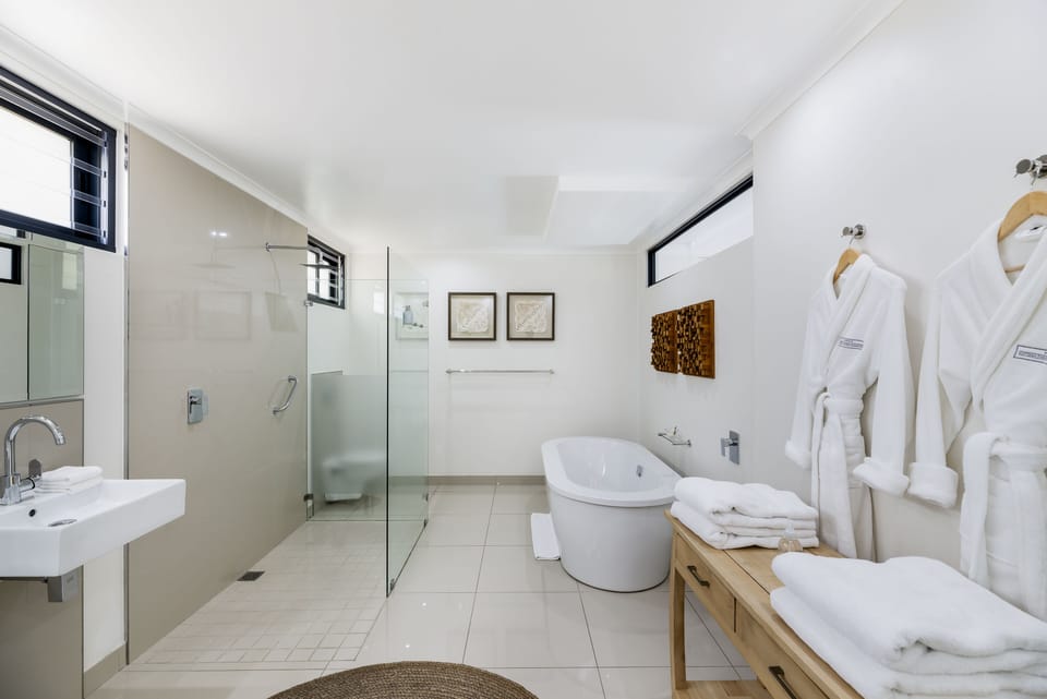 THE BLOEM SUITE ONE  | Bathroom | Designer toiletries, hair dryer, bathrobes, slippers