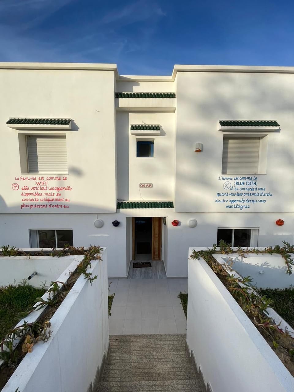 Front of property