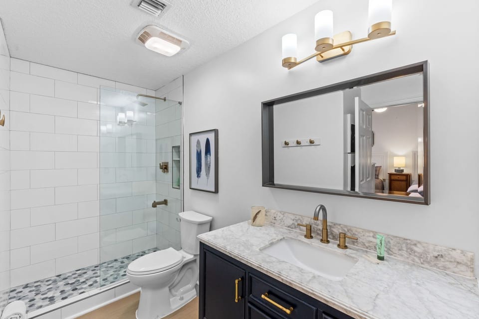 Bathroom with Walk in Shower