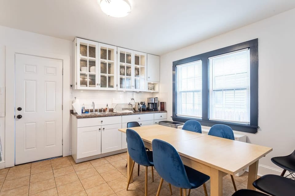 Plenty of natural light and ventilation.
