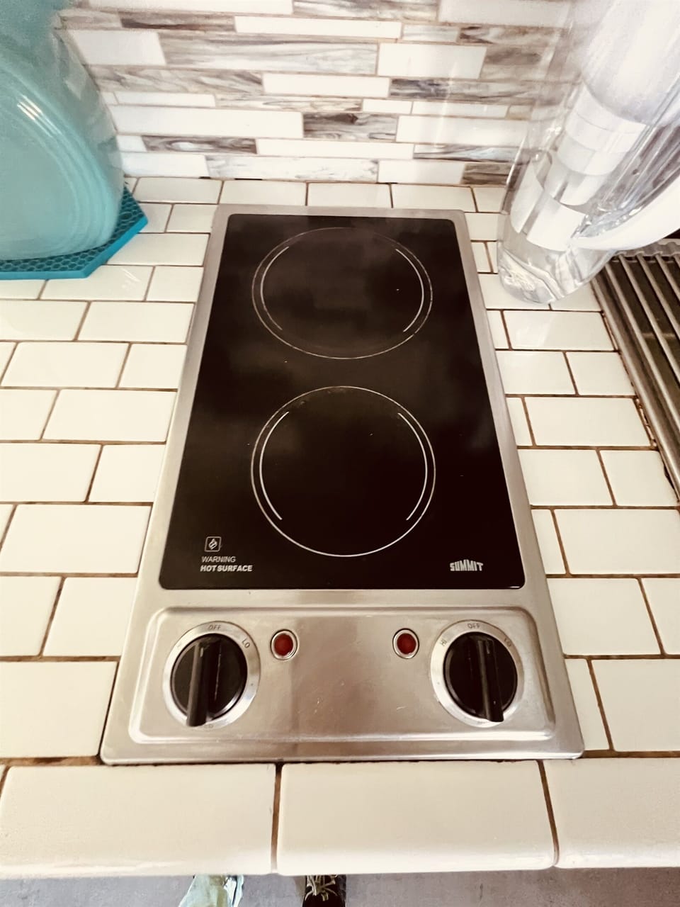 Electric rangetop