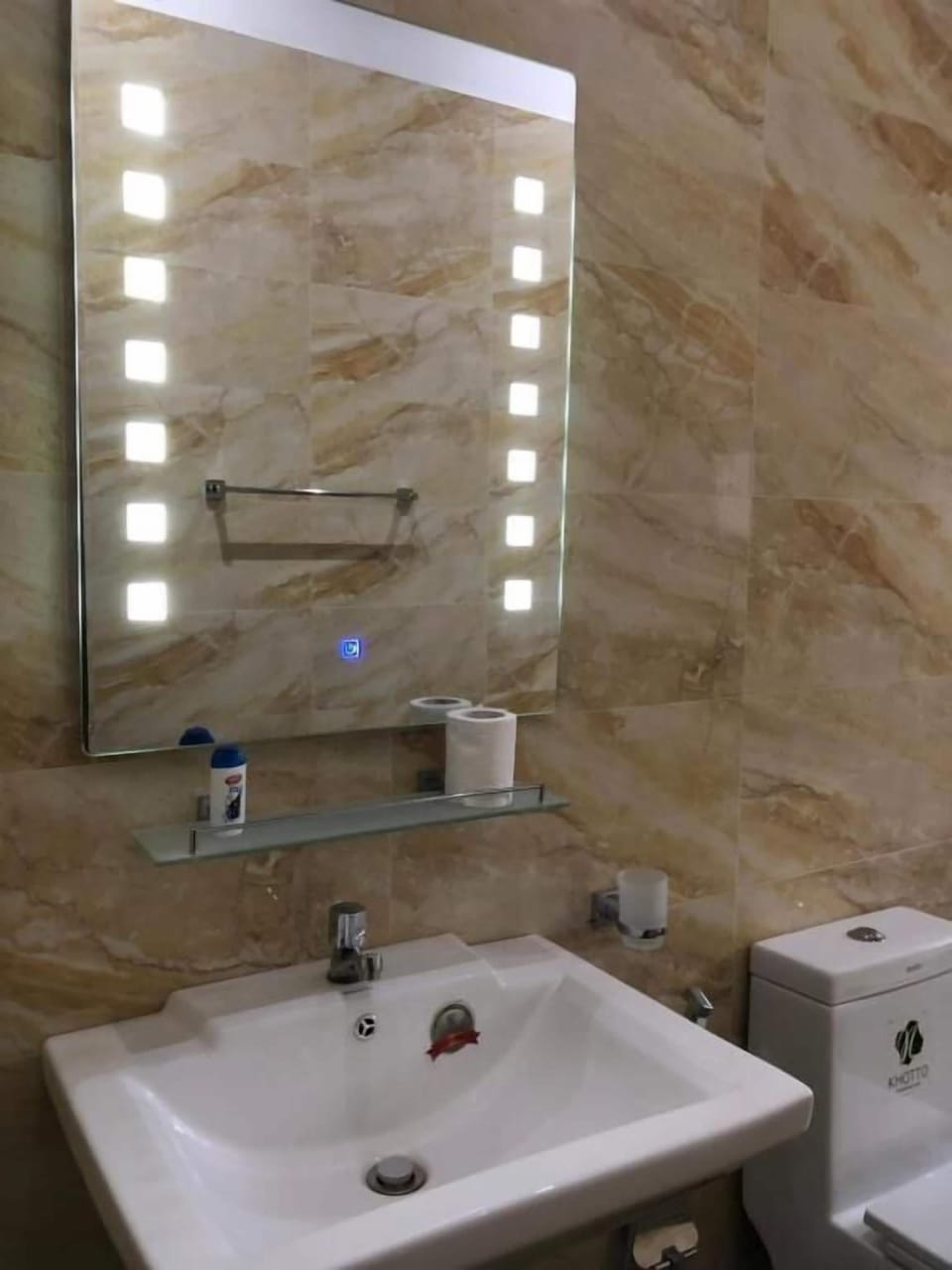 Free toiletries, hair dryer, slippers, bidet