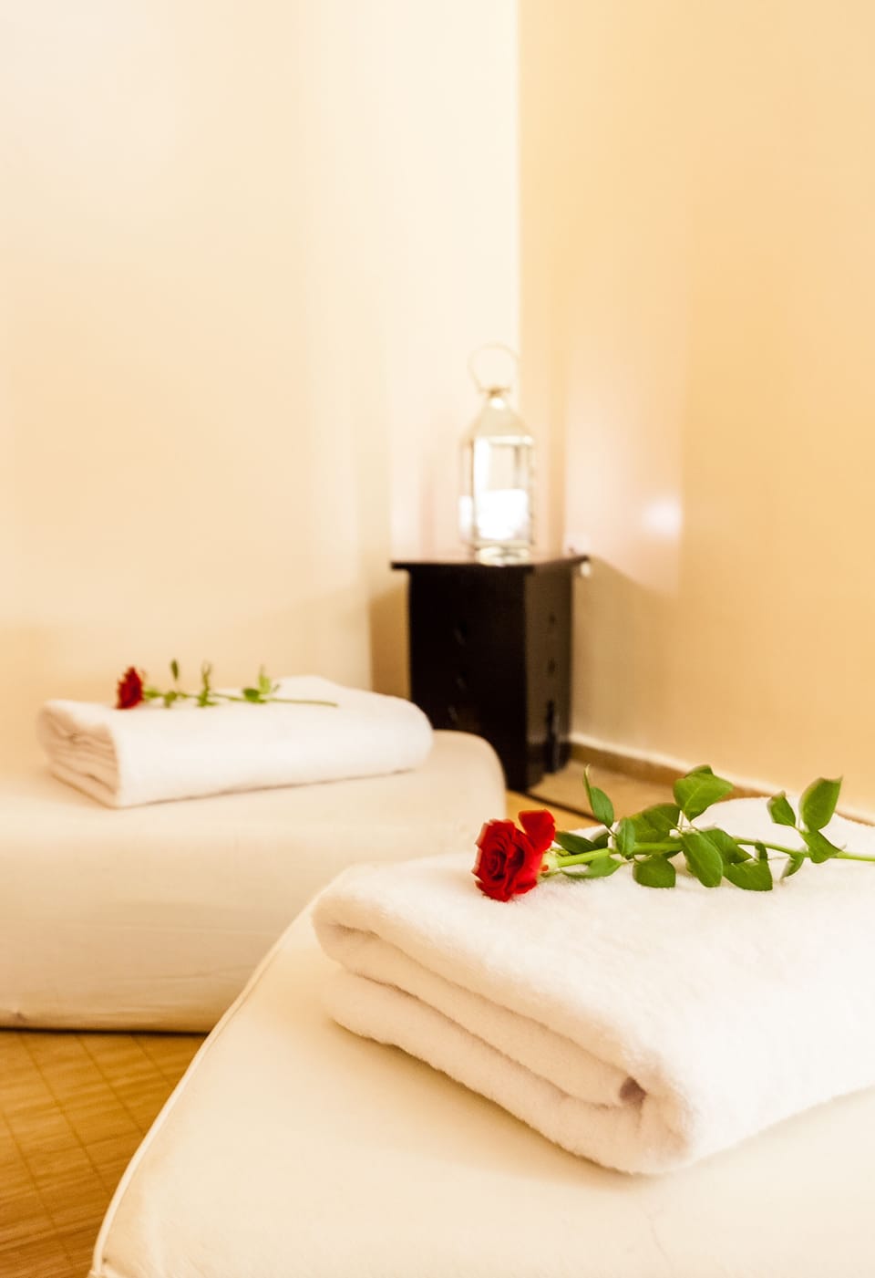 Couples treatment rooms, Turkish bath, body treatments, body wraps