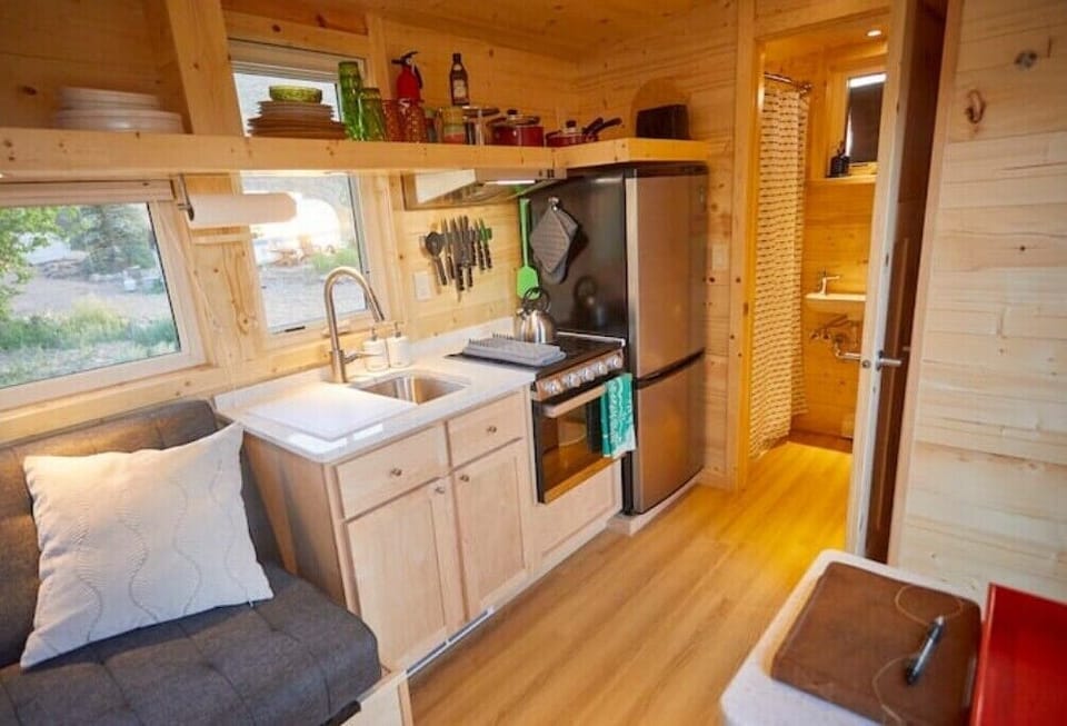 Full kitchen with all the amenities of home.