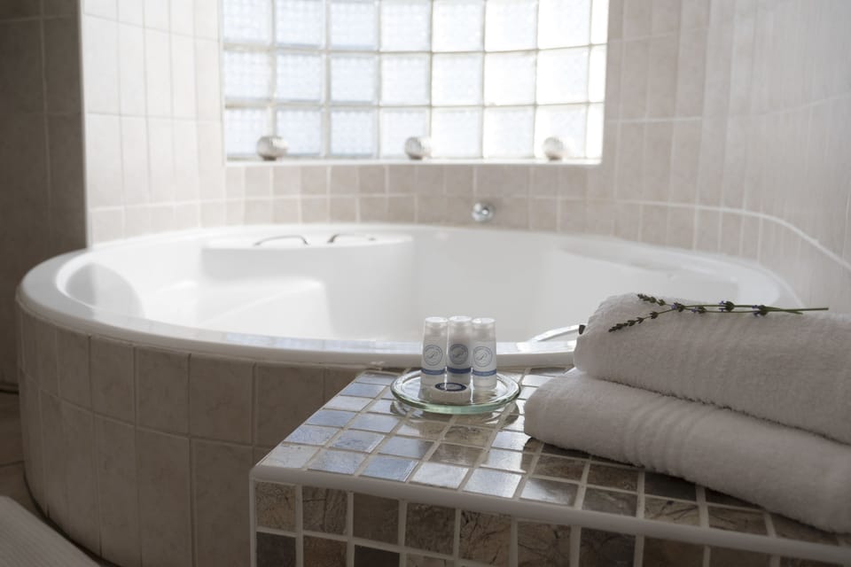 Luxury Suite | Bathroom | Free toiletries, hair dryer, towels