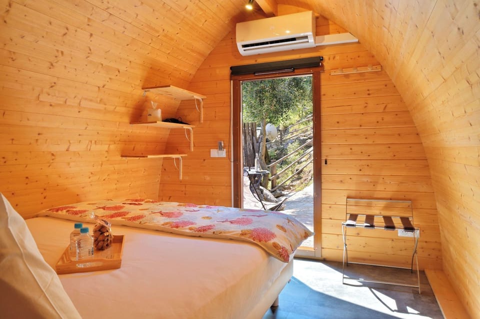 Standard Cabin, 1 Queen Bed | Premium bedding, Tempur-Pedic beds, in-room safe, soundproofing