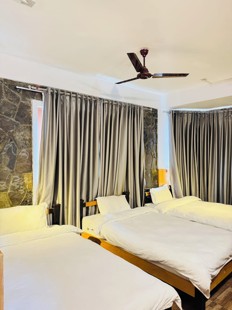 Triple Room | Memory foam beds, in-room safe, individually decorated, blackout drapes