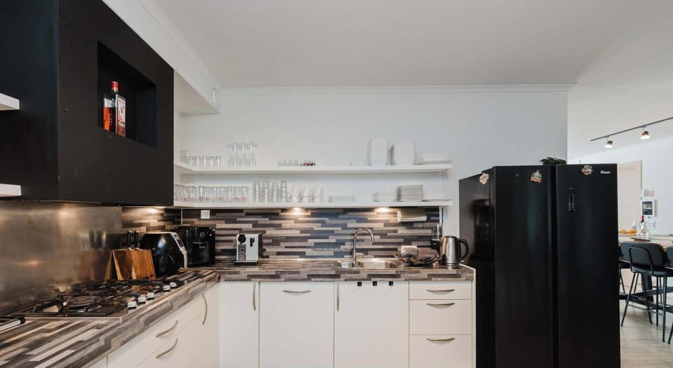 Everything is ready for your stay—from the Jura coffee machine with free coffee beans to cookware, glassware, and dining essentials for your whole group.  