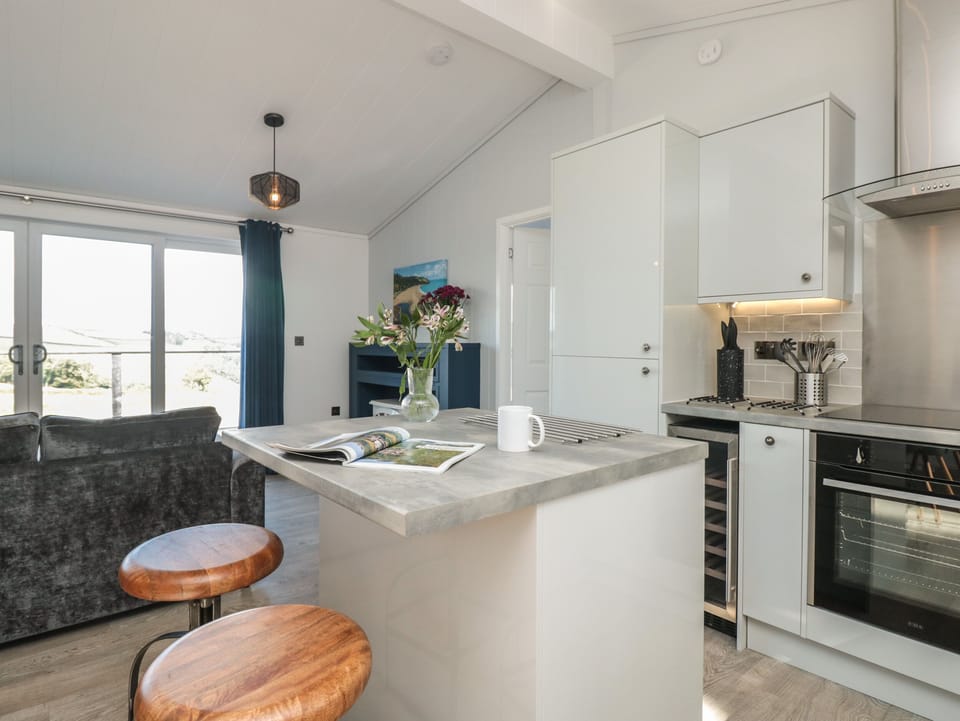 Fridge, dishwasher, electric kettle, toaster