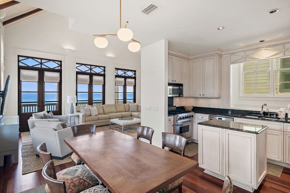 34 S Briland Main House - Rosemary - Second Floor - Kitchen/Dining/Living Area