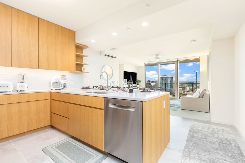 Fully Equipped Kitchen with Dishwasher