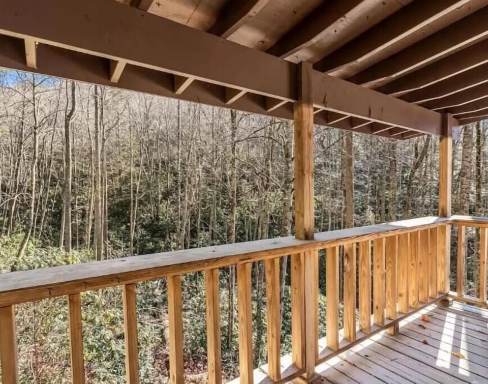 Private Deck off the Master Bedroom (Great place to enjoy morning coffee)
