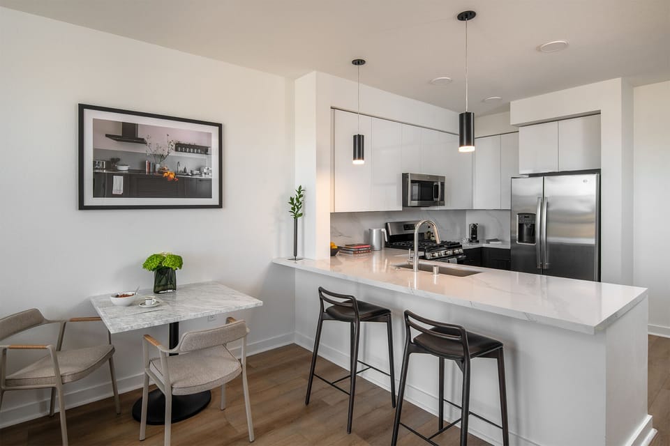 Kitchen and dining area 