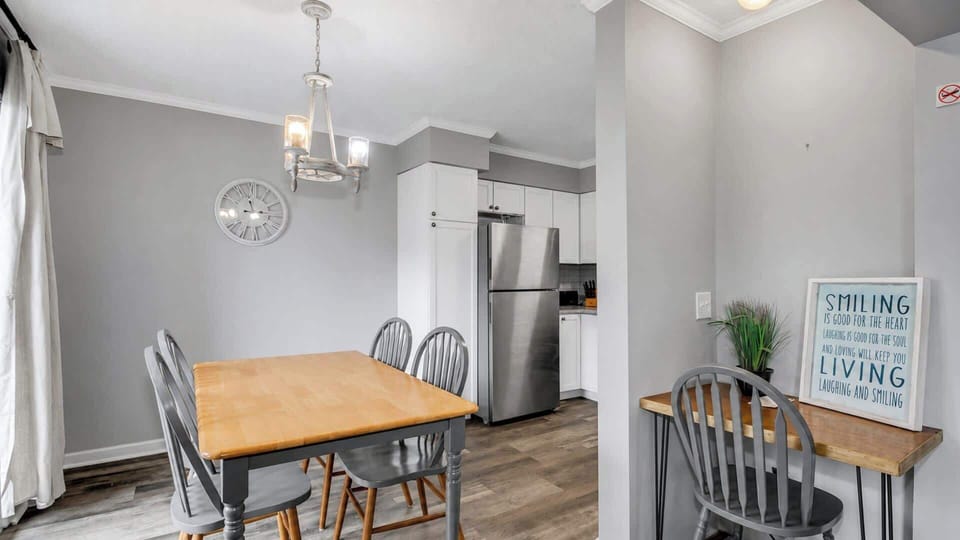 Dining area and work station 
