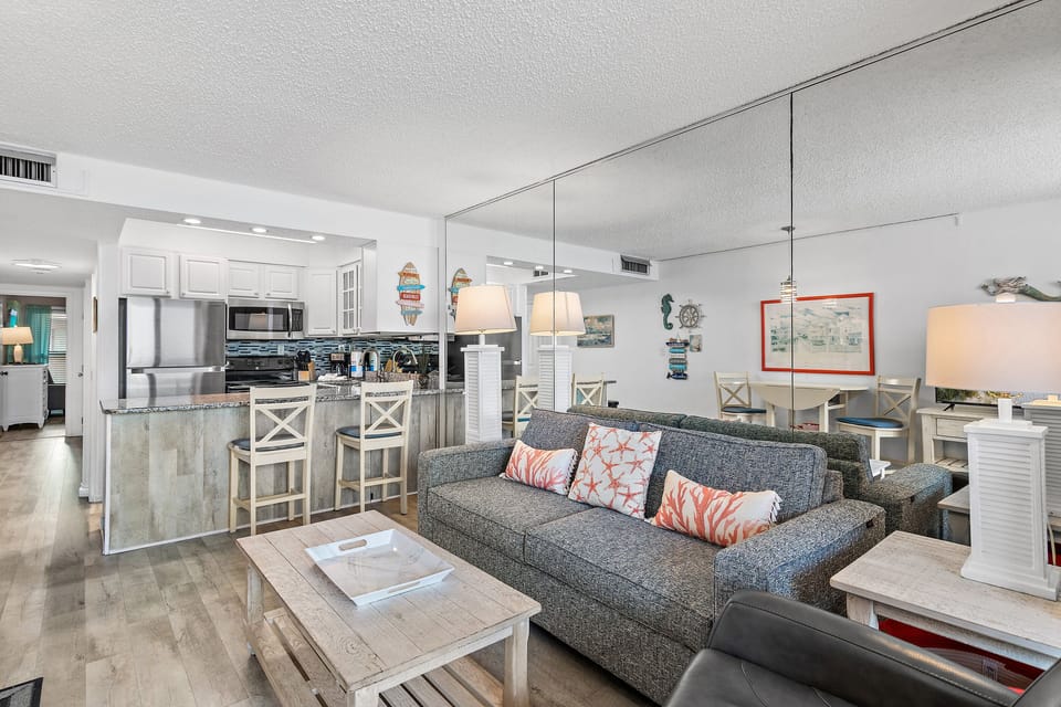 Living and Kitchen Area