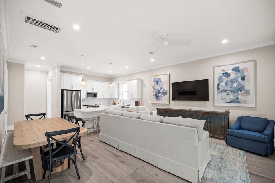 Open Concept Living Area