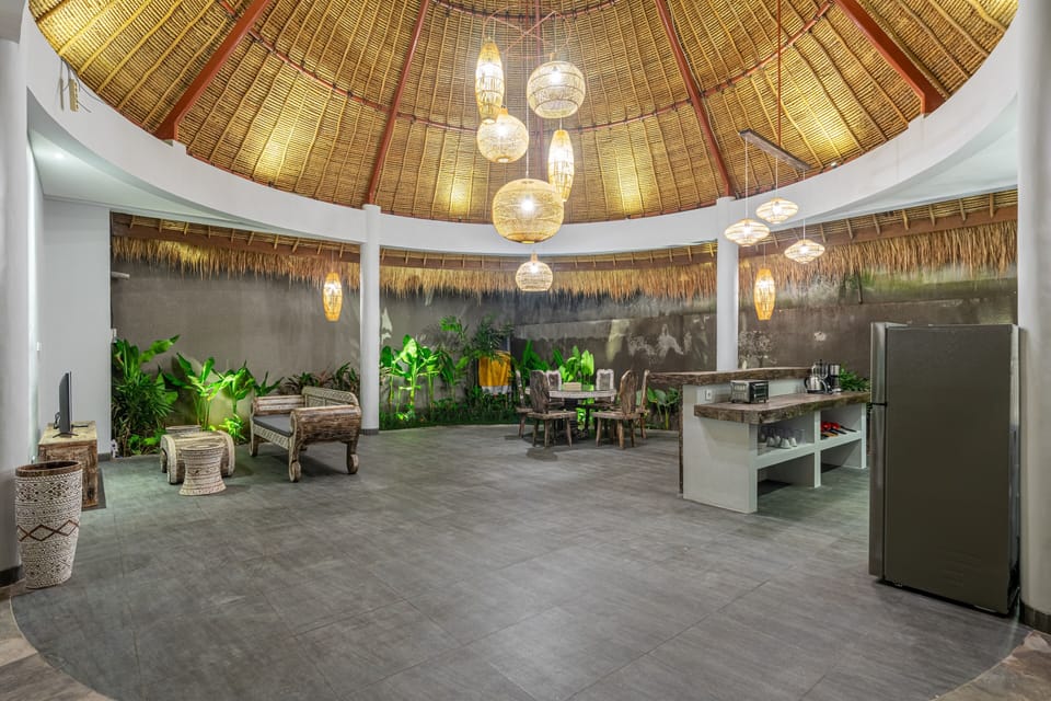 Luxury Villa | Living area | 42-inch LED TV with satellite channels
