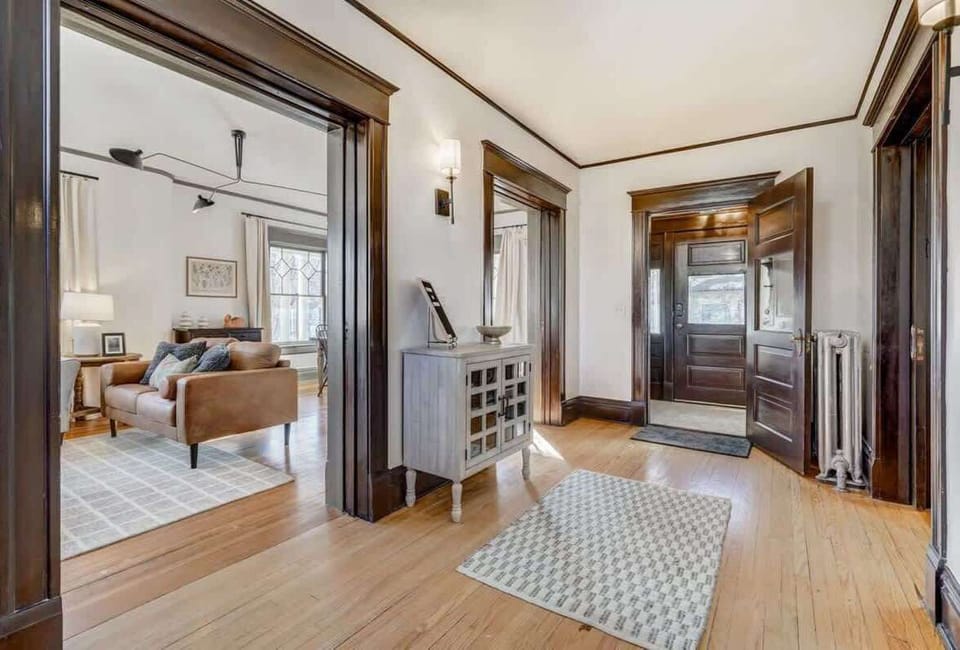 Connect seamlessly throughout the house as the living room area serves as the central hub