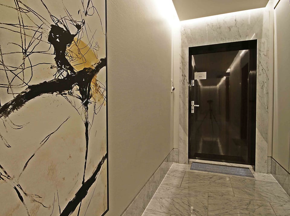 Interior entrance